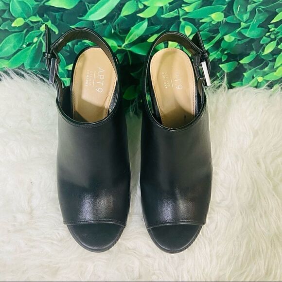 CApt.9 casual / party, block heel fall winter holidays peep toe edgy sho… - Picture 16 of 16